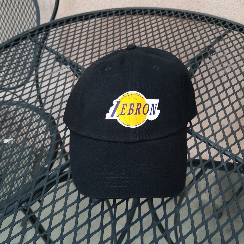 Lebron James Custom Vinyl Dad Hat